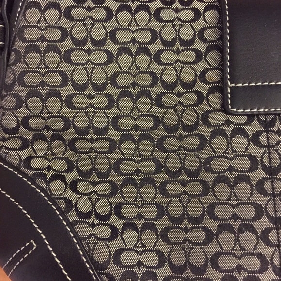 NWOT Vintage COACH Soho Mini Signature Flap Hobo Handbag - Picture 4 of 9